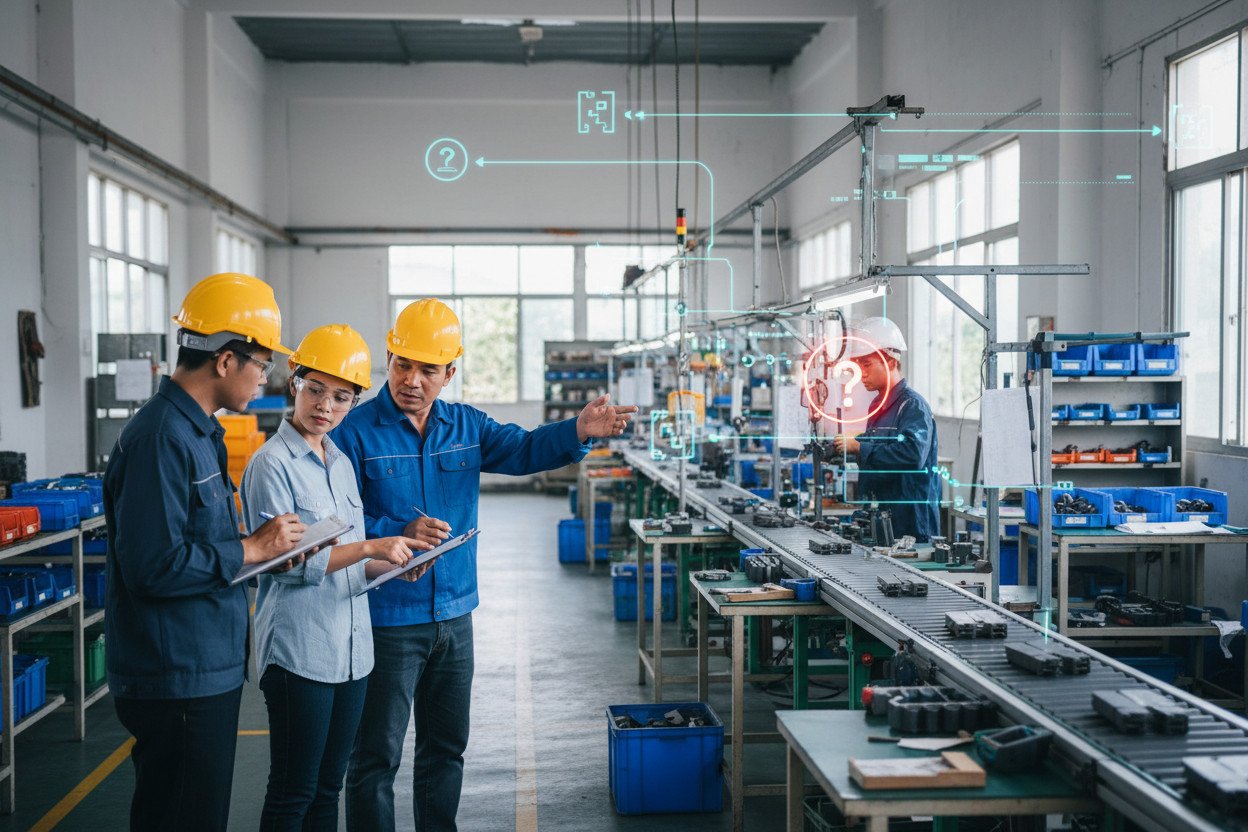 Audyt procesów przed zakupem jakiejkolwiek maszyny