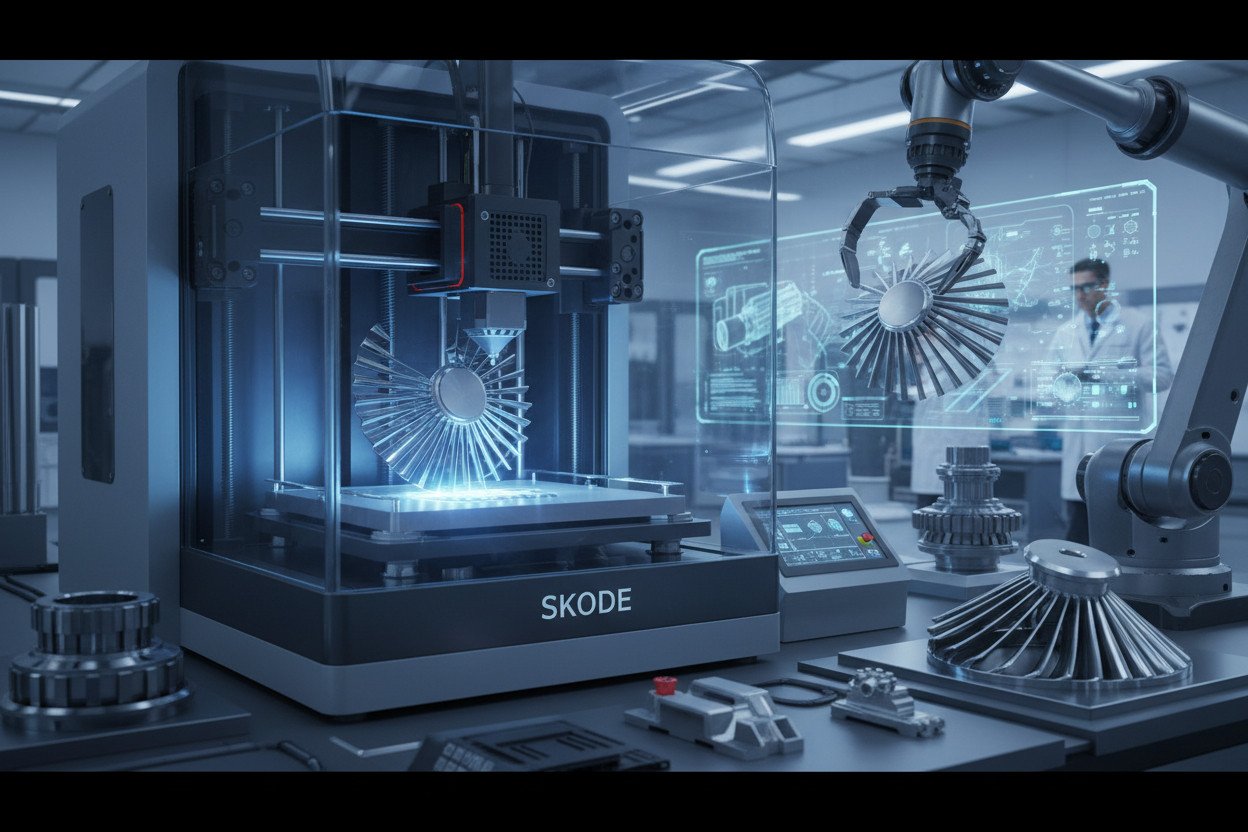 Druk metalu w produkcji przemysłowej — tam gdzie stawką jest precyzja