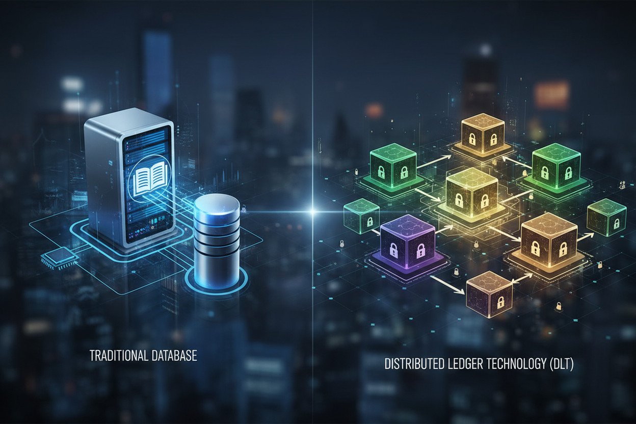 Jak działa DLT i co odróżnia ją od zwykłej bazy danych
