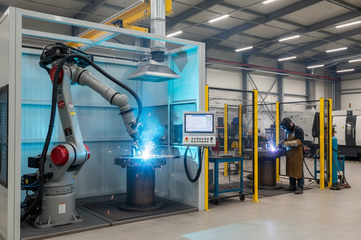 Jak działa robot spawalniczy i co go odróżnia od tradycyjnego stanowiska