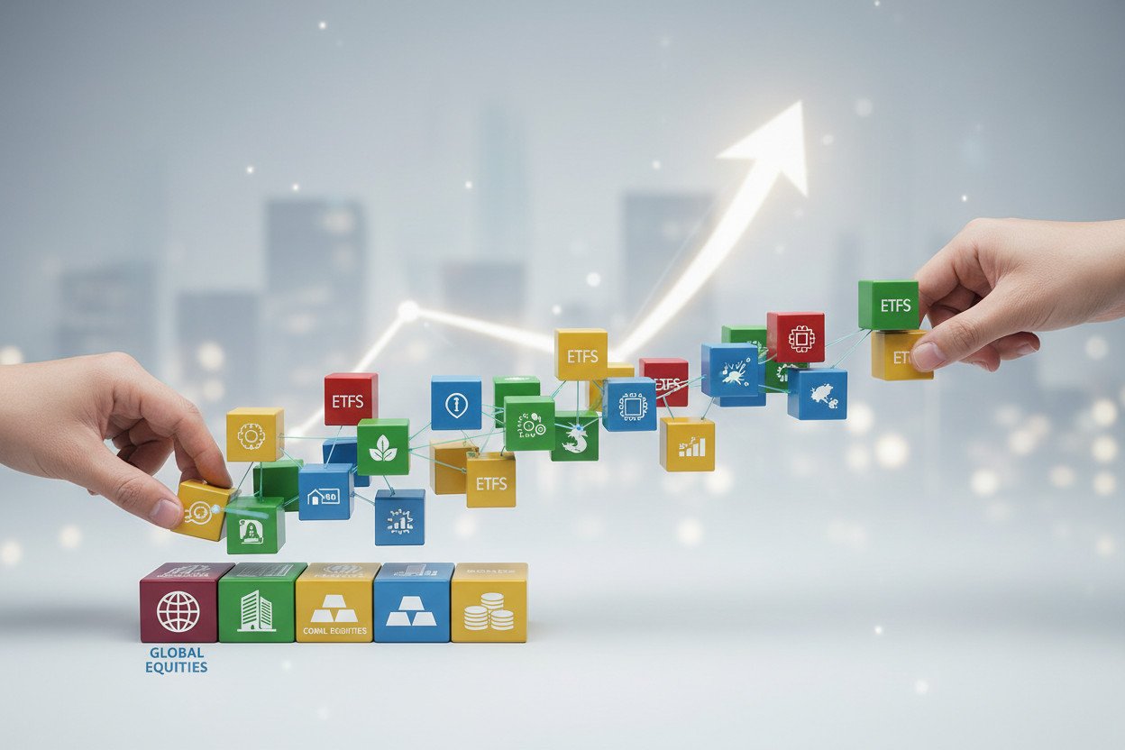 Jak zbudować portfel ETF od podstaw — zasady dywersyfikacji