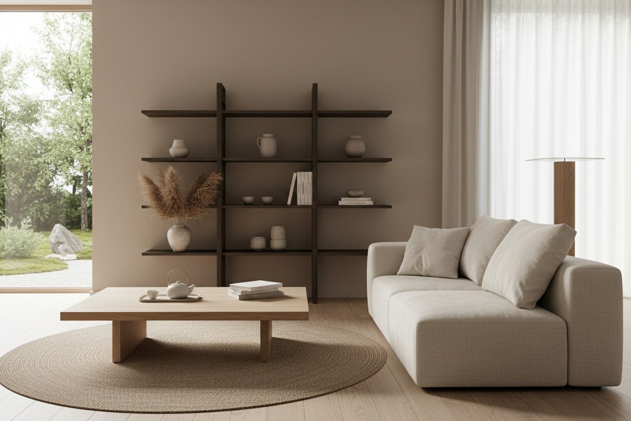 Japandi meble — forma podąża za funkcją