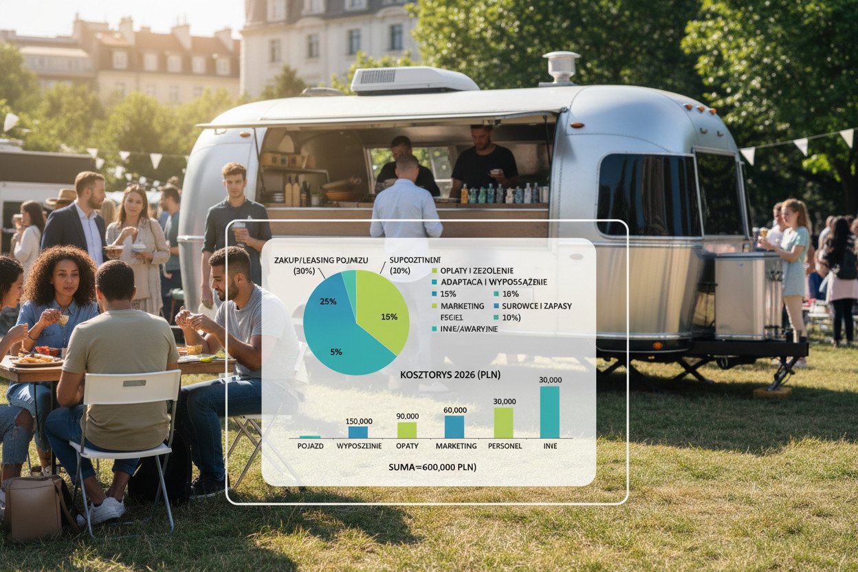 Koszty food truck — kosztorys na 2026 rok