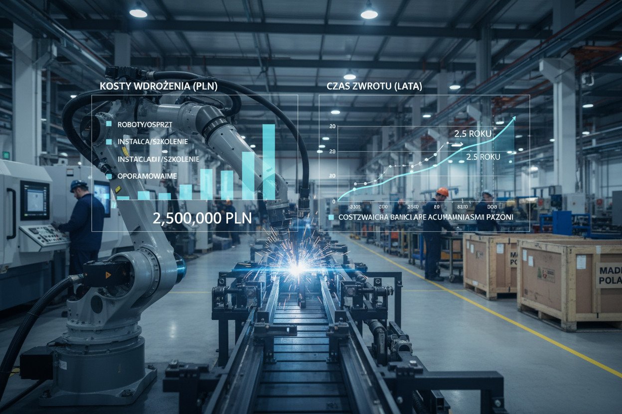 Koszty wdrożenia spawania robotycznego — realny budżet i czas zwrotu