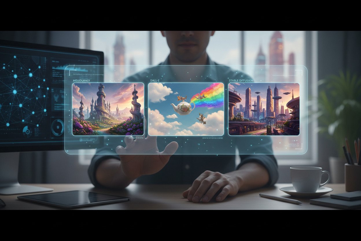 Narzędzia do generowania obrazów — Midjourney, DALL-E i Stable Diffusion