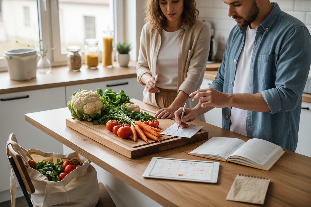 Niemarnowanie jedzenia zaczyna się od planowania zakupów i menu