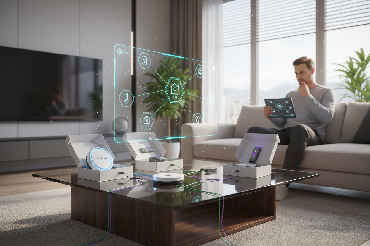 Od czego zacząć automatykę domową — wybór protokołu komunikacji