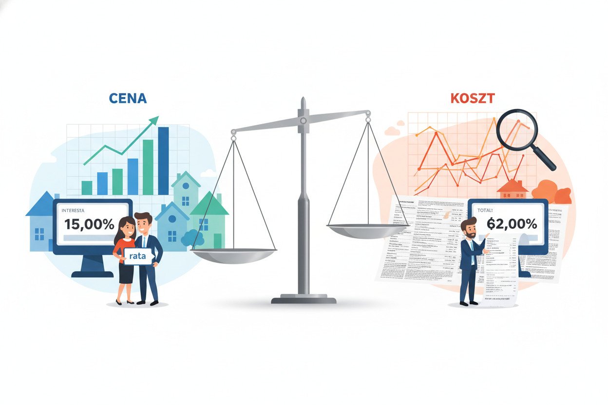 Porównanie kredytów hipotecznych — na co patrzeć, żeby nie pomylić ceny z kosztem