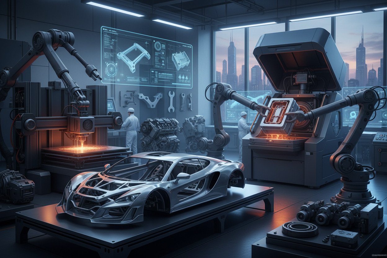 Produkcja addytywna w motoryzacji i narzędziowni