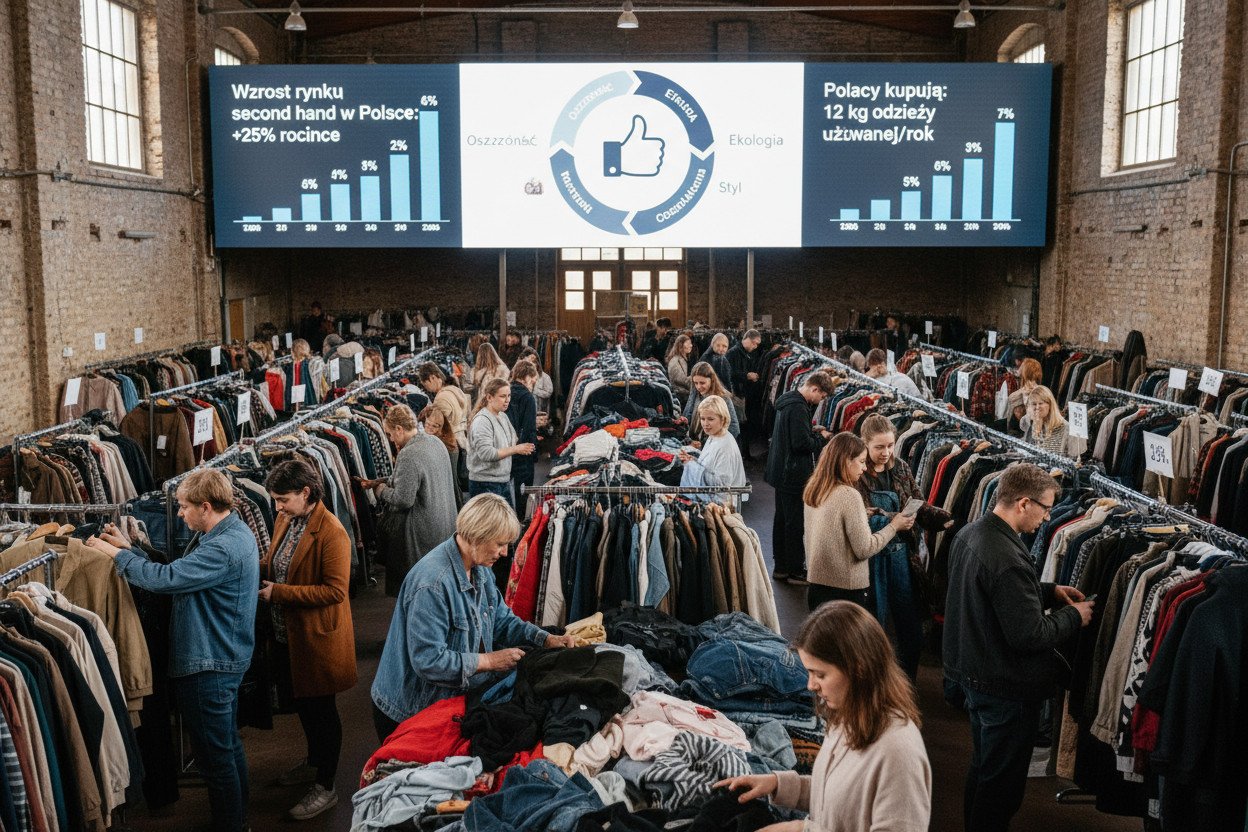Rynek second hand w Polsce — liczby, które mówią wszystko