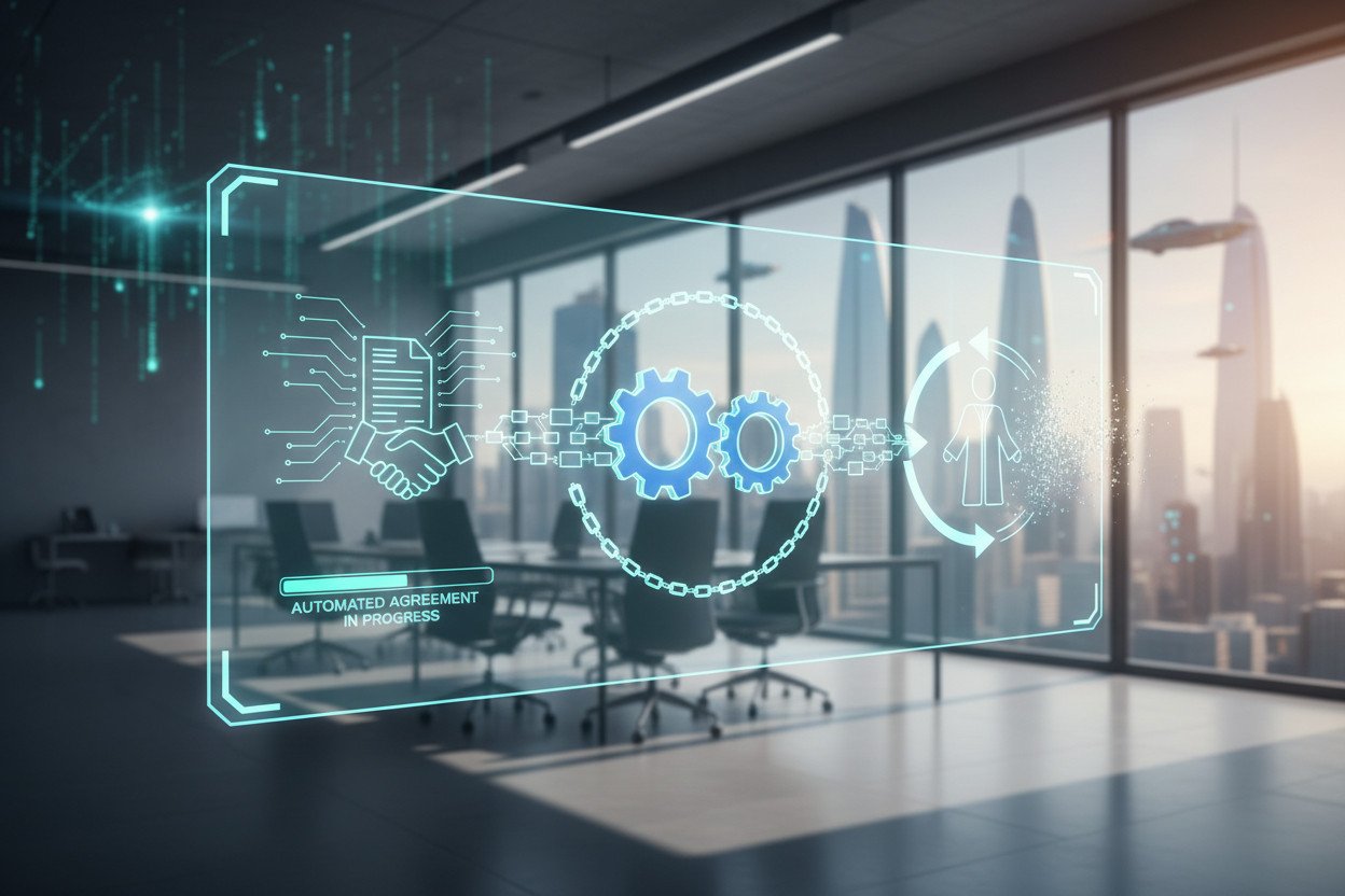 Smart contracts — automatyzacja umów bez prawnika w środku procesu